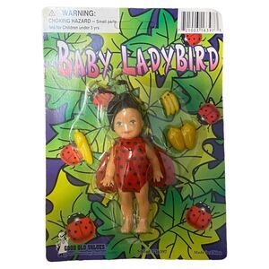 VTG Good Old Values Baby Ladybird Doll Sealed New Kelly Barbie Clone #G16397